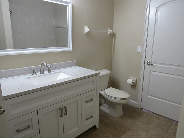 Hall bath