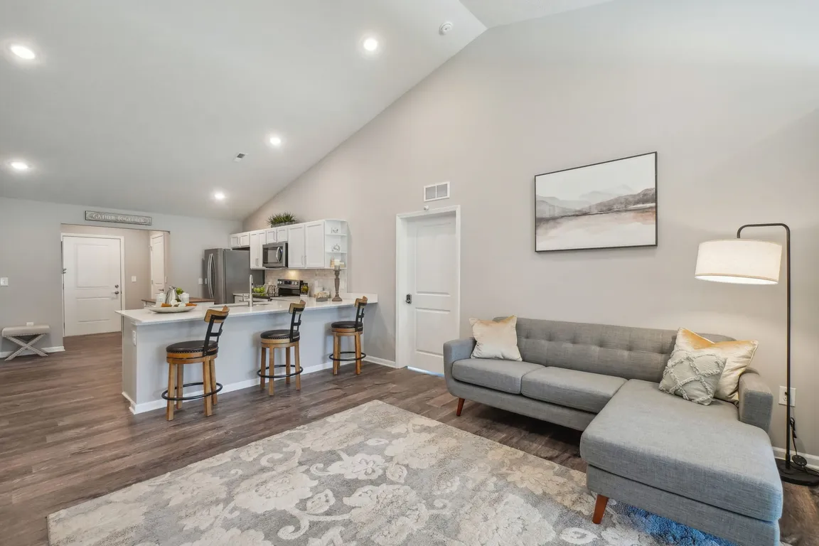 Vaulted ceilings in every home!