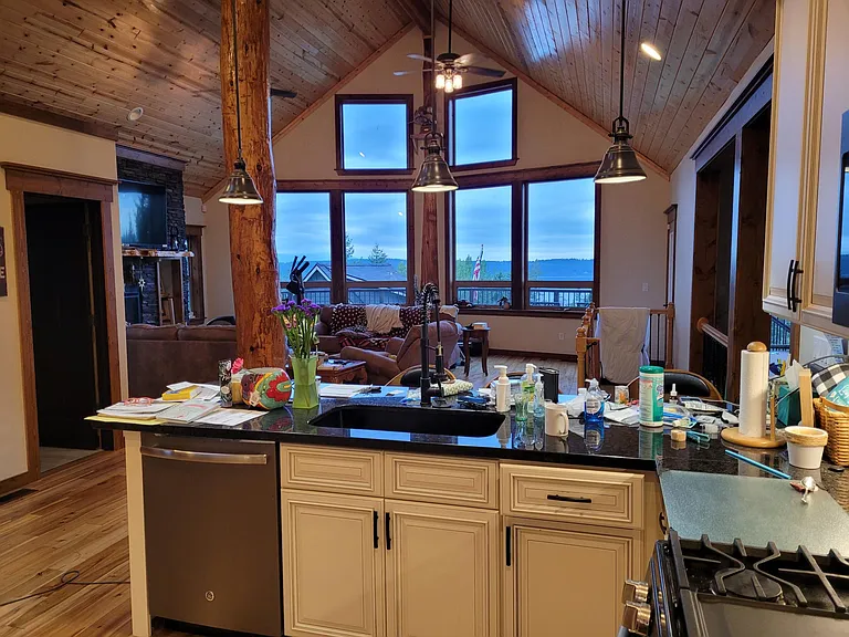 Kitchen to great room