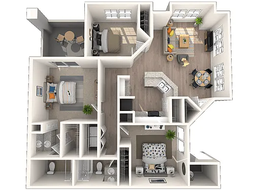 Floor plan C1