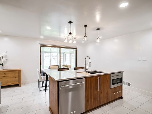 Functional large kitchen island