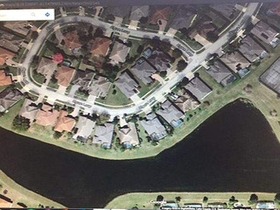 aerial home lake view