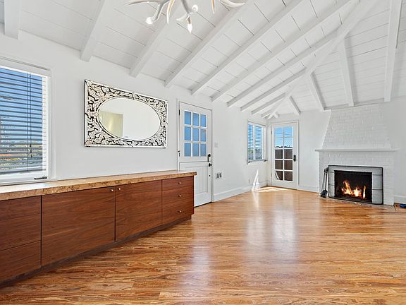 Livingroom - wood burning fireplace