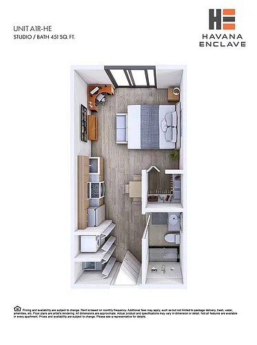Floor plan A1R-HE