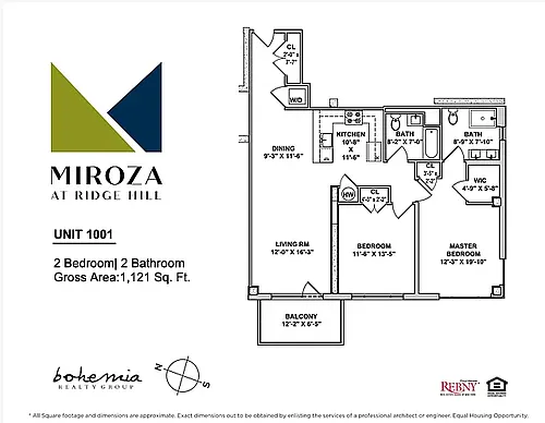 Floor plan 2br 01 Line