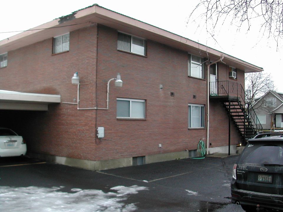 Side of building,