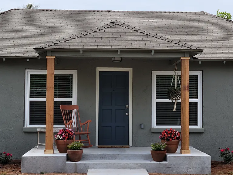 The front porch. Perfect for relaxing outside.