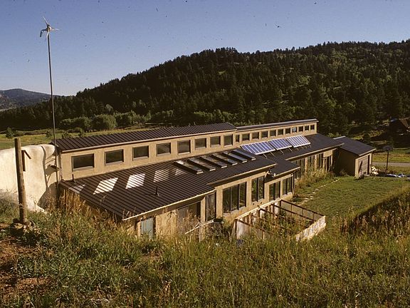House from the hillside