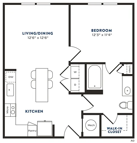 Floor plan A1