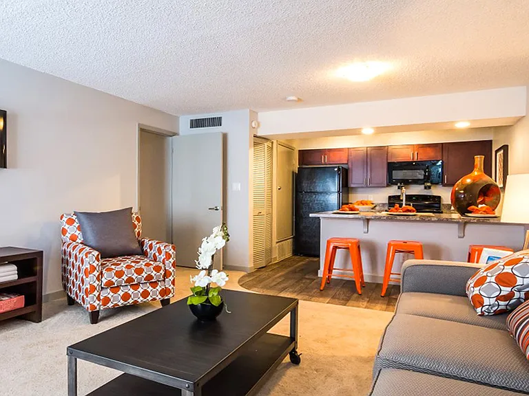 Spacious living rooms designed for comfort and style.