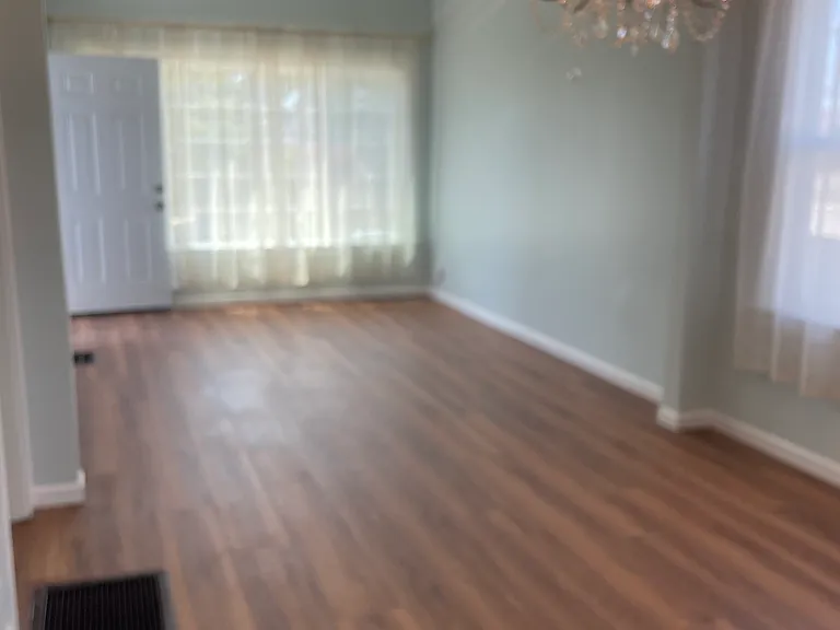 Upstairs Living room and dinning area