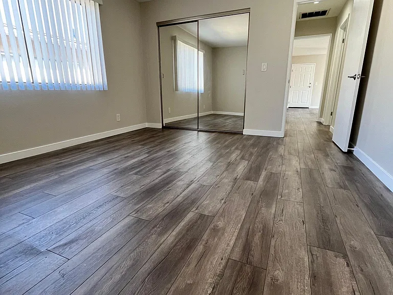 Spacious guest bedroom