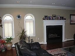 THE FAMILY ROOM HAS OAK FLOORING AND A GAS FIREPLACE!