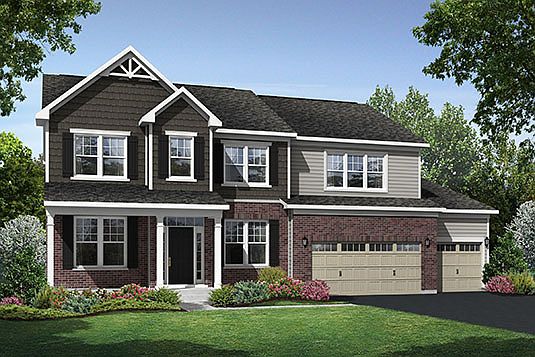 Jasper Elevation D with Brick