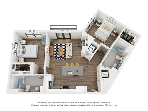 Floor plan B3