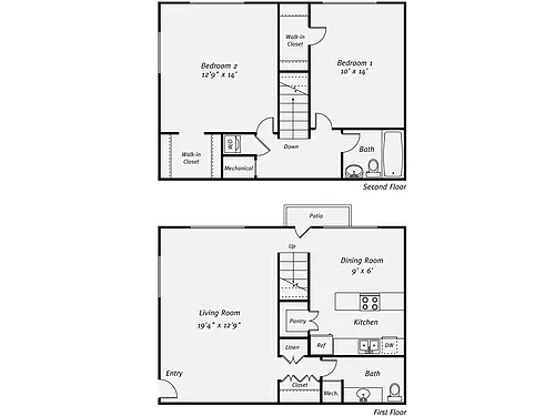 Floor plan B5T