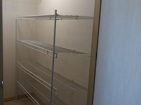 Large pantry.