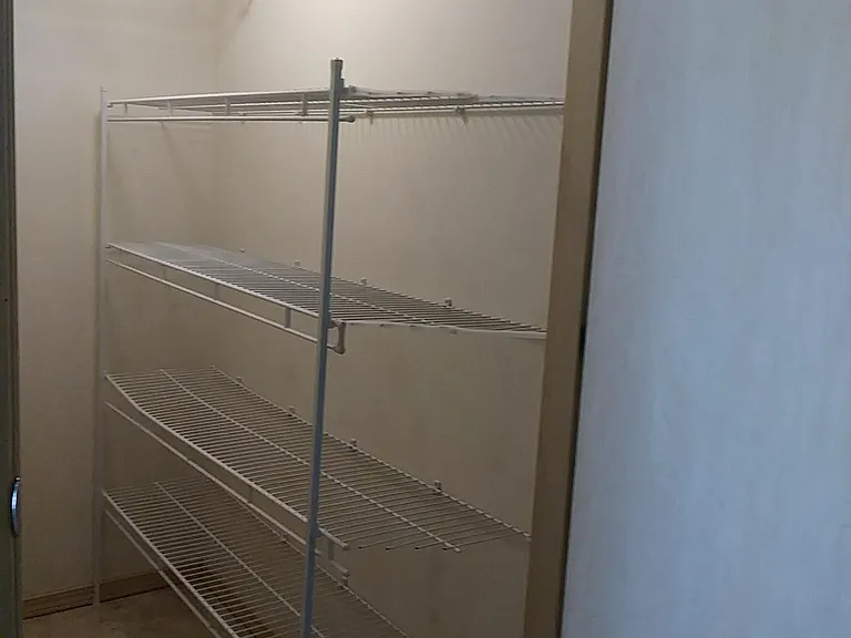 Large pantry.