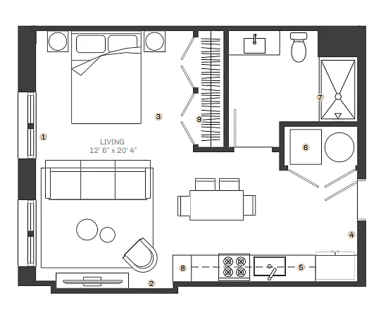 Floor plan S2