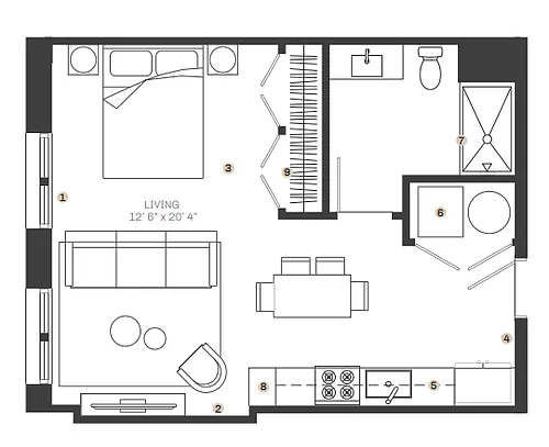 Floor plan S2