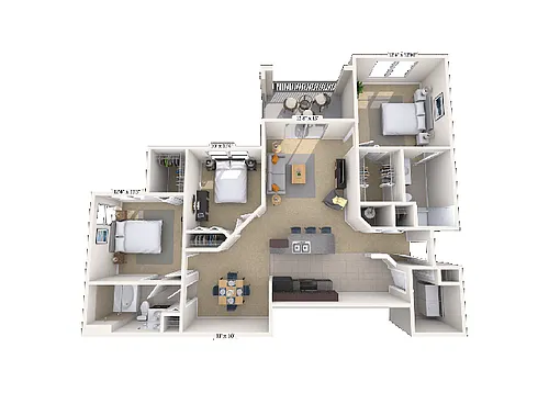 Floor plan Loudon