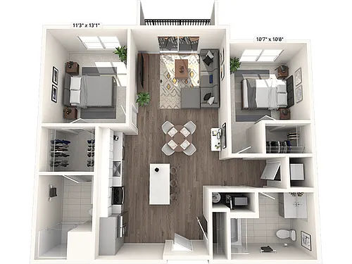 Floor plan 2A