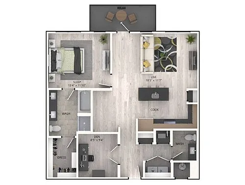 Floor plan A6D
