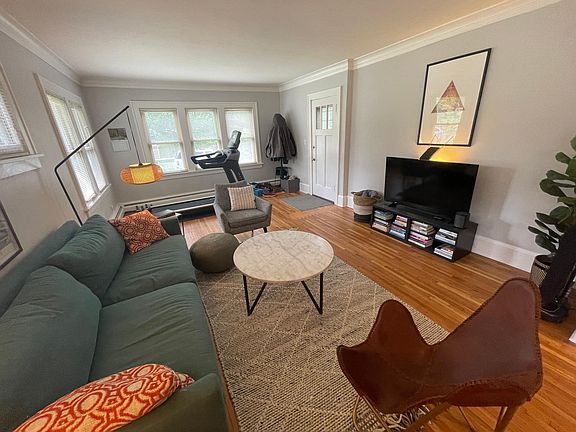 Living room plus foyer