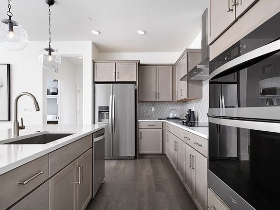 Modern kitchen with plenty of storage