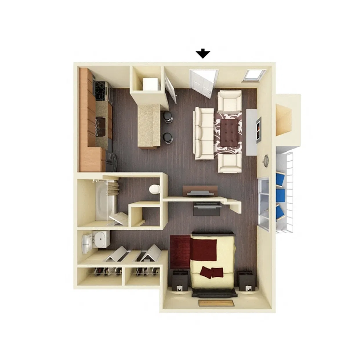 Floor plan Monarch