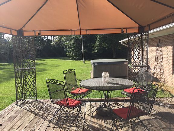 Backyard deck
