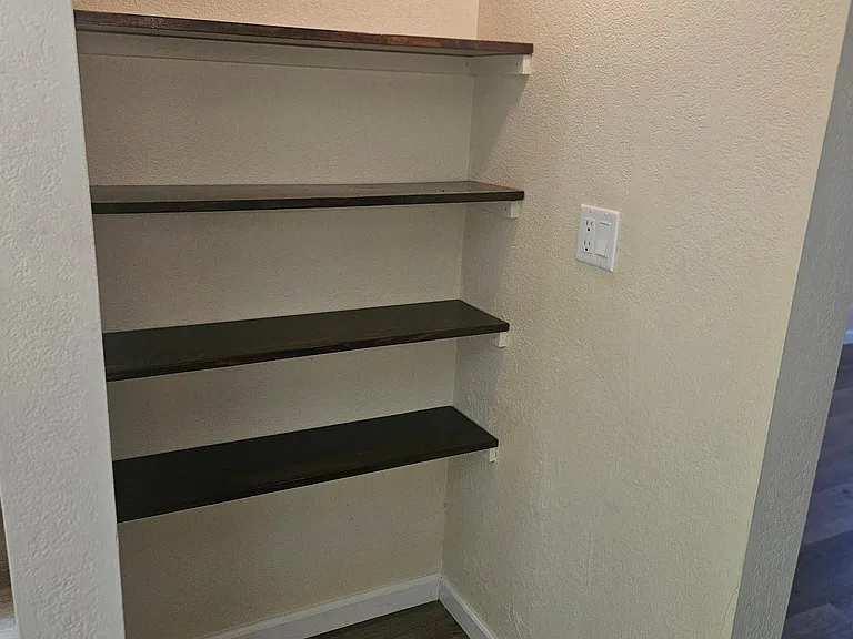 Downstair book shelf