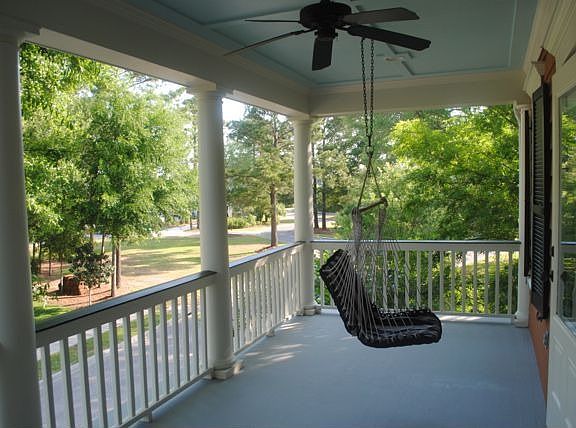 Upstairs Front Porch