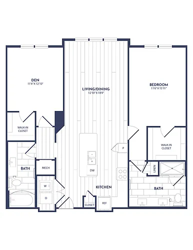 Floor plan A5-Alt 1-Den