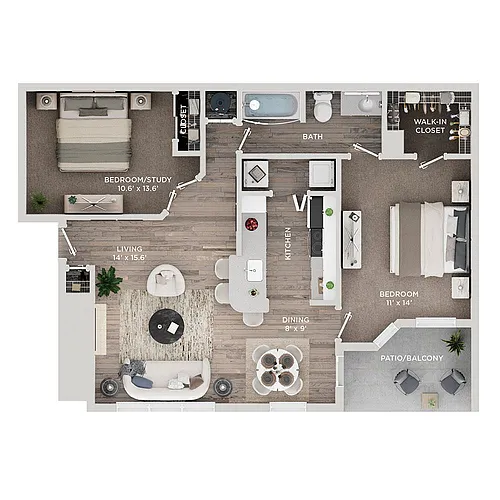 Floor plan C
