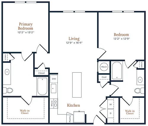 Floor plan B1 60 - Essential Housing