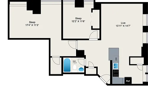 Floor plan B4