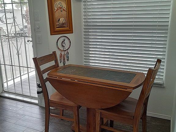 Dining area