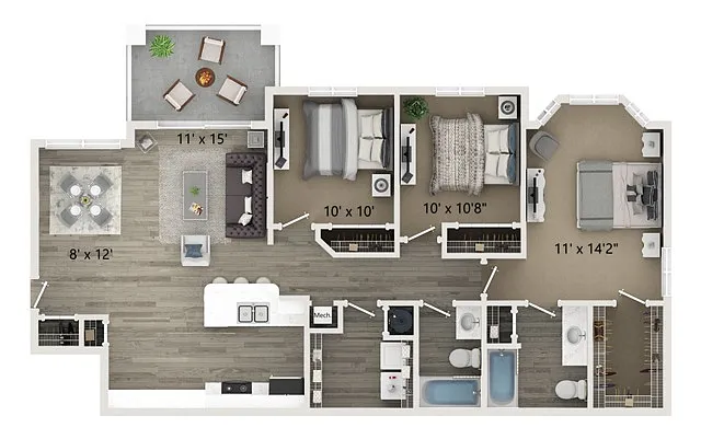 Floor plan C2
