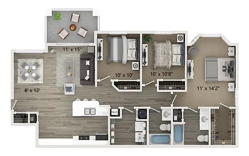 Floor plan C2
