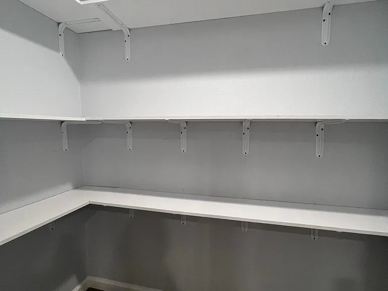 Spacious pantry