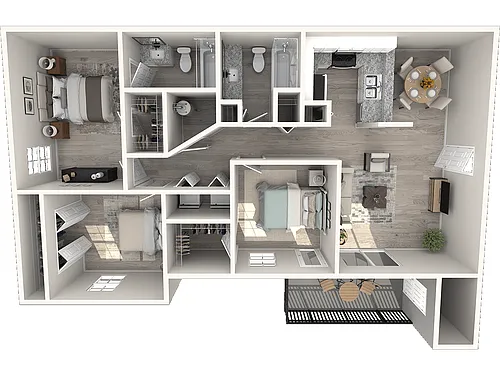 Floor plan The Camilla