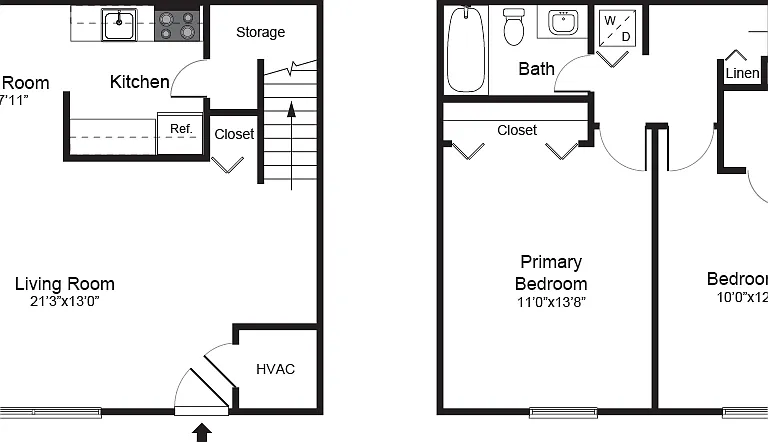 Middle River 2 Bed Townhome Middle River 2 Bed Townhome