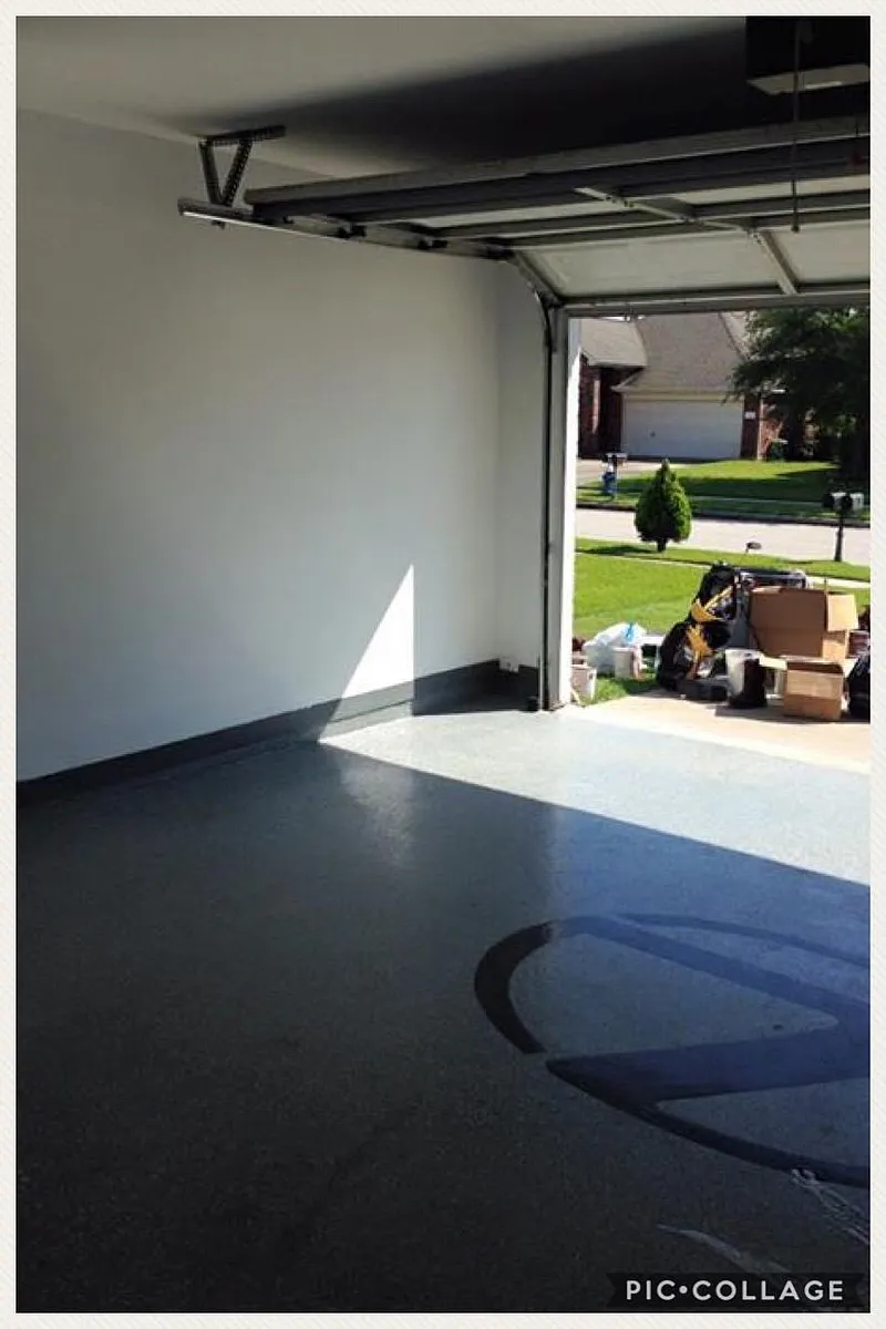 Apoxy flooring in garage ! - 14118 Seagler Springs Ln