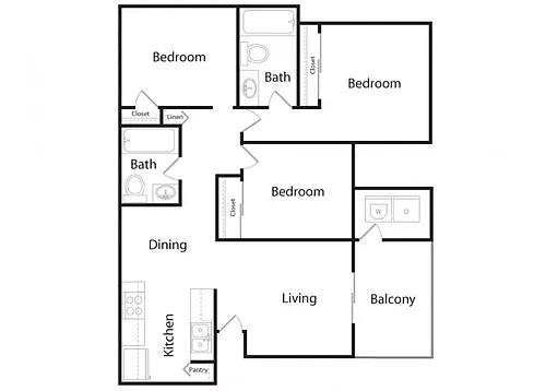 Floor plan 3X2