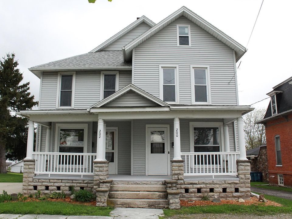 Front of triplex