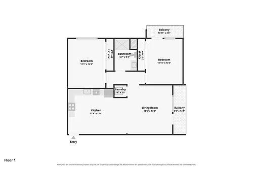 Floor plan Floor plan 409