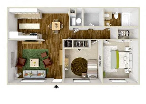 Floor plan B1