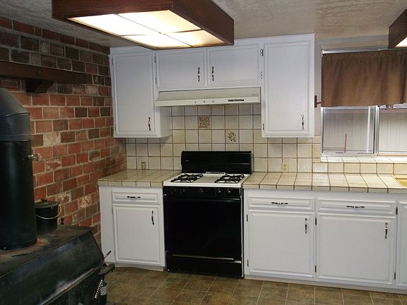 Kitchen with Woodstove