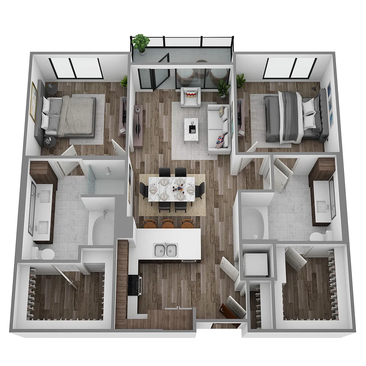 Floor plan T